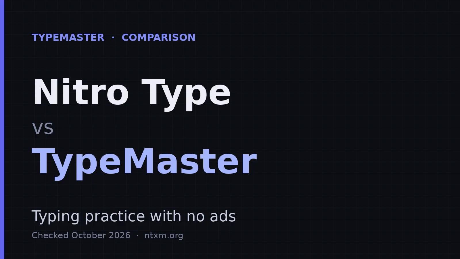 Nitro Type Alternative With No Ads for Students