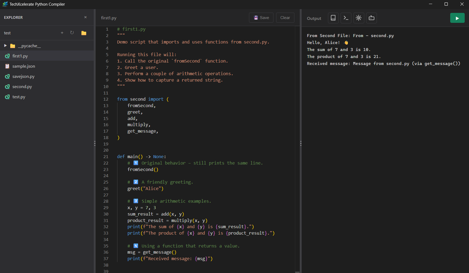 TechXcelerate Python Editor: Code Python in Seconds, Not Hours